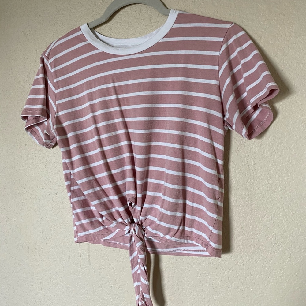 Stripped crop top